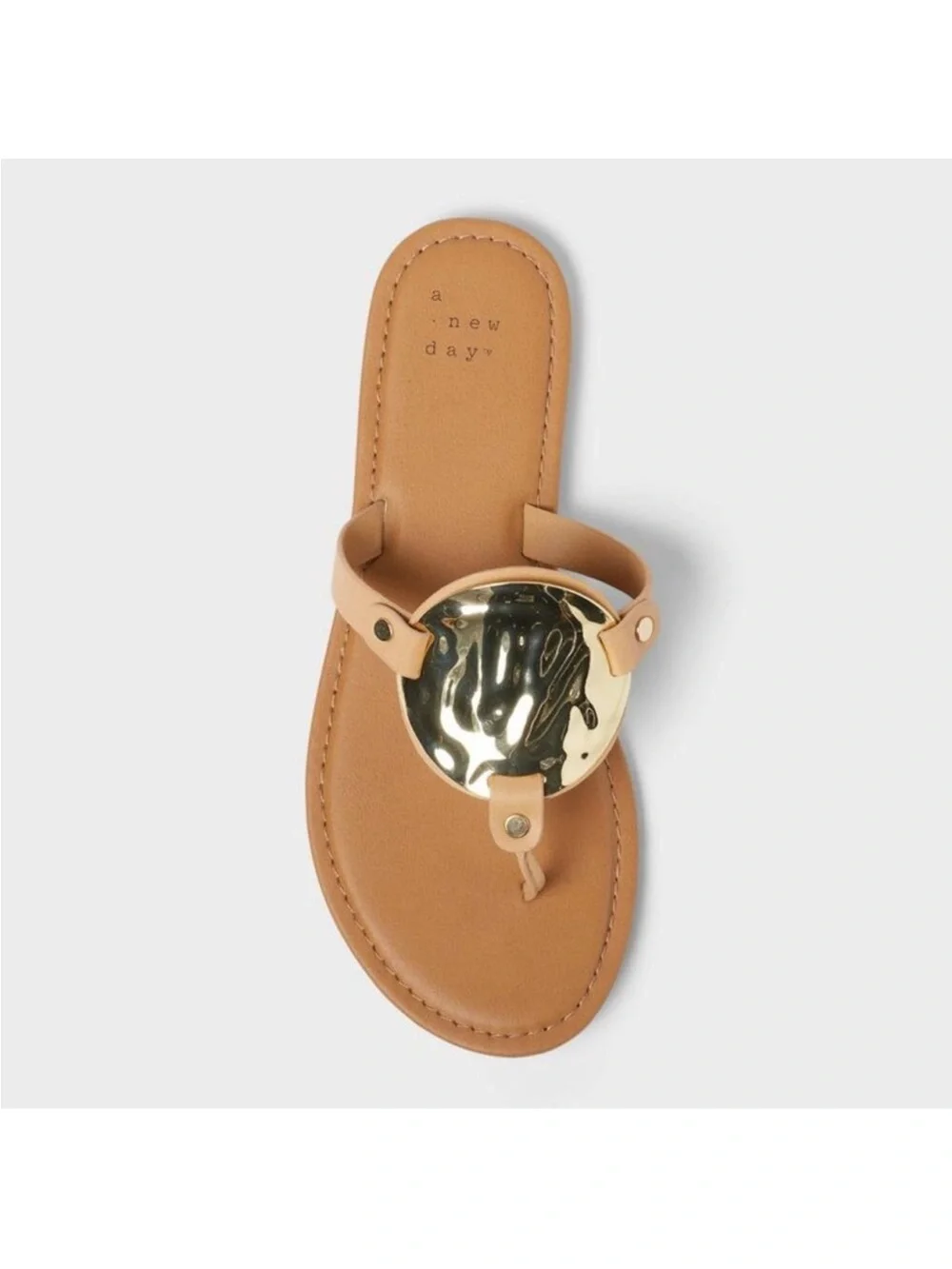 Women’s Layla Ornament Gold Sandals a new day